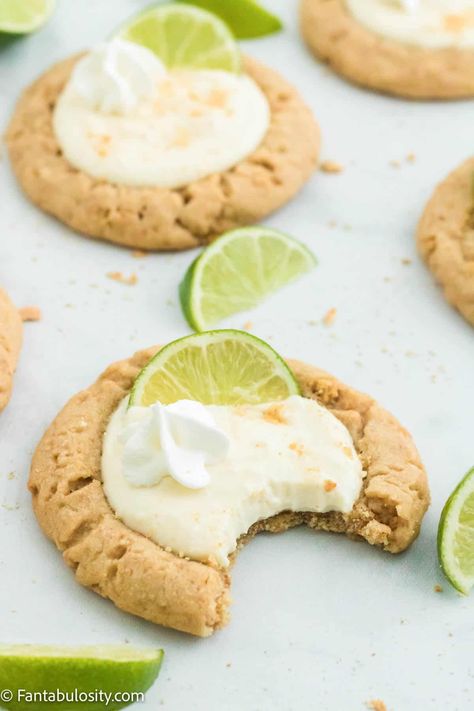 These crumbl copycat, key lime pie cookies were INCREDIBLE! So easy to make too! #crumbl #cookies #key #lime #recipe Key Lime Crumble Cookie Copycat Recipe, Crumble Cookie Copycat Recipe Key Lime Pie, Crumble Cookie Copycat Recipe Key Lime, Key Lime Cookies Crumbl, Key Lime Pie Crumble Cookies, Key Lime White Chocolate Chip Cookies, Key Lime Bites Easy Recipes, Key Lime Crumble Cookies, Crumbl Key Lime Pie Cookie