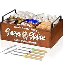 Fire Cookies, Smores Tray, Smores Caddy, S'mores Box, S'mores Tray, Smores Kit, Smores Station, Smores Maker, Smores Kits