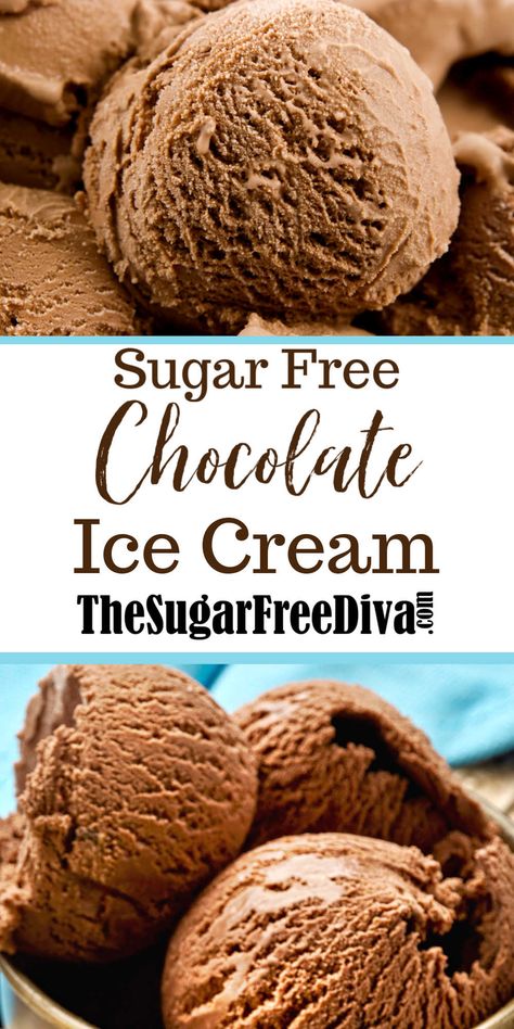 Sugar Free Cool Whip Ice Cream, Low Sugar Homemade Ice Cream, Bariatric Ice Cream Recipes, No Sugar Ice Cream Recipe, Homemade Sugar Free Ice Cream, Ice Cream For Diabetics, Sugar Free Ice Cream Recipes, Healthy Chocolate Ice Cream Recipe, Homemade Healthy Ice Cream