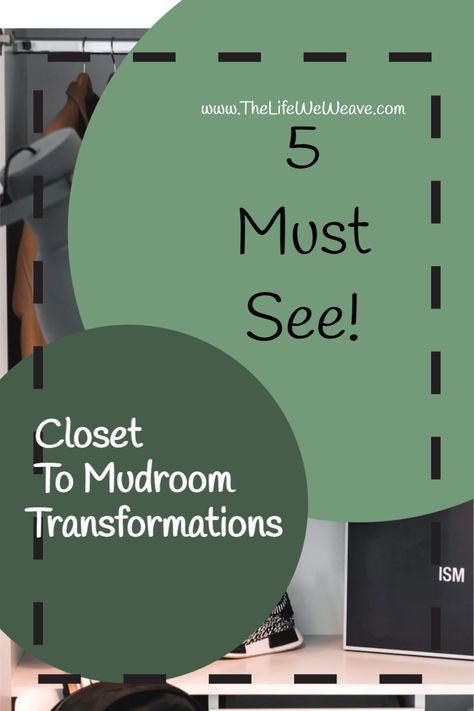 Tired of wet boots and coats cluttering up your space. Turn your coat closet to mudroom. You will be surprised at what it will do for your home decor. Declutter your home with these 5 closets converted to mudroom ideas. Turning Closet Into Mudroom, Convert Closet To Mudroom, Coat Closet To Mudroom, Foyer Closet Makeover, Closet To Mudroom Convert, Closet Into Mudroom, Closet To Mudroom, Coat Closet Design, Closet Turned Mudroom