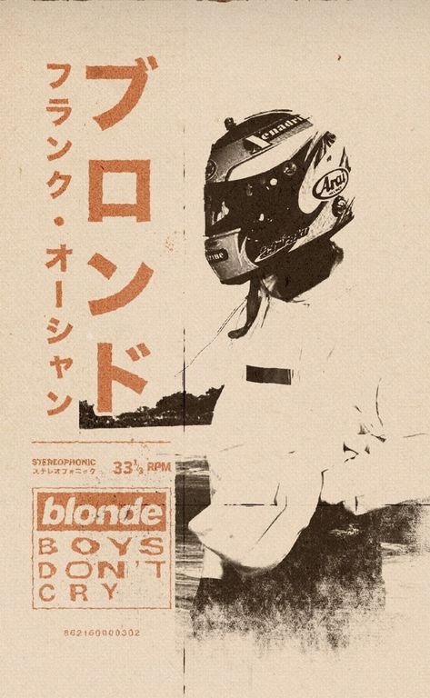 Frank Ocean Poster, Prints Ideas, Desain Editorial, Music Poster Design, Japon Illustration, Picture Collage Wall, Vintage Poster Art, Frank Ocean, Art Collage Wall