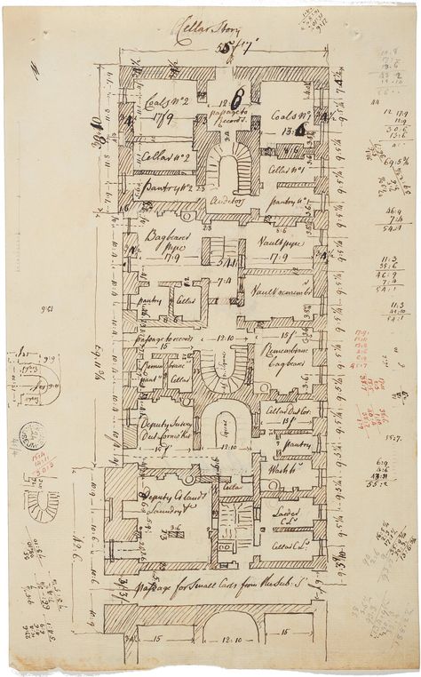 Sir William Chambers: Somerset House – Drawing Matter Circular Stairs, English Houses, Somerset House, Classic Villa, Corinthian Column, King George Iii, Sir William, House London, George Iii