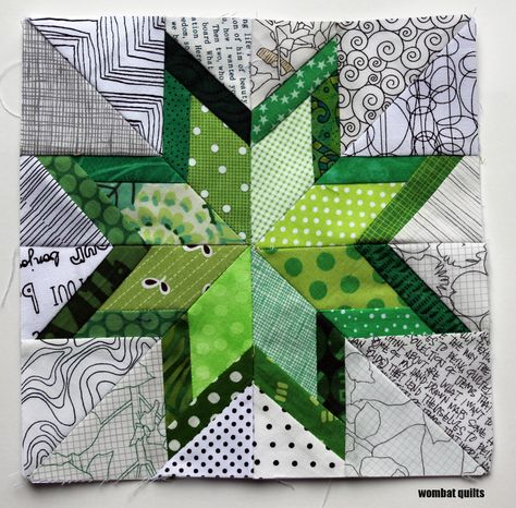 Free Paper Piecing Patterns, Paper Pieced Quilt Patterns, Foundation Paper Piecing Patterns, Quilt Modernen, Quilt Square Patterns, Paper Pieced Quilt, Star Quilt Blocks, Star Quilt Patterns, Quilt Block Tutorial