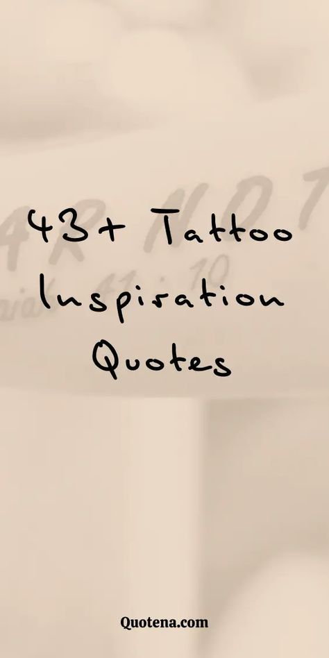 Tattoo Wisdom Quotes: Inked inspirations, these tattoo wisdom quotes delve into the profound and personal meanings behind tattoos, celebrating the artistry and stories they represent. Click on the link to read more. Tattoos For Wisdom, Peace Quote Tattoo, Living My Best Life Tattoo, Famous Tattoo Quotes, Inspiration Word Tattoos, Positive Quotes For Tattoos, Tiny Quote Tattoos For Women, Timing Is Everything Tattoo, Tattoo Quote Ideas Female