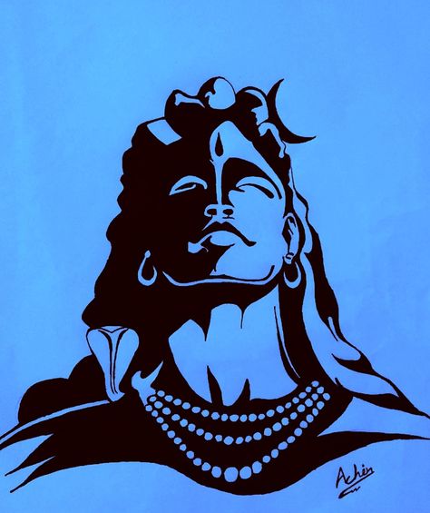 #adiyogi Adiyogi Shiva Drawing Easy, Lord Shiva Face Painting, Adhi Yogi Drawing, Adiyogi Shiva Rangoli, Adi Yogi Shiva Painting, Adi Yogi Shiva Painting On Canvas, Adiyogi Drawing Outline, Adi Yogi Drawing, Lord Shiva Canvas Painting Easy