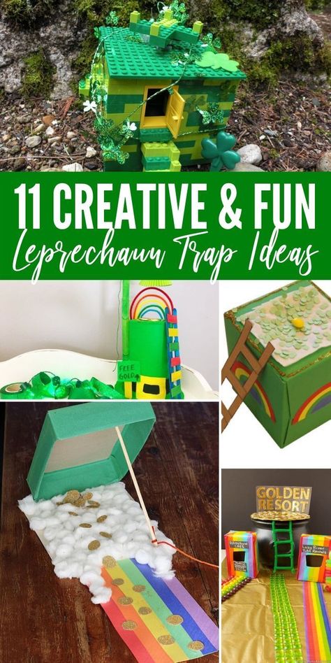 Leprechaun Trap Ideas, Leprechaun Trap Project, Leprechaun Tricks, St Patricks Crafts, Leprechaun Trap, St Patricks Day Crafts For Kids, St Patrick Day Activities, Saint Patties, St Patrick's Day Crafts