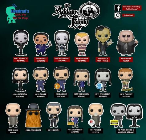 ✅ CLICK THE LINK!⬆️ Funko Pops of your favorite Addams Family characters! #funkopop . #Fimo #Pop_Vinyl_Collection #Funko_Pop_List #Игрушки_Funko_Pop Addams Family Characters, Pop Vinyl Collection, Disney Funko Pop, Star Wars Funko Pop, Marvel Funko Pop, Funko Pop List, Best Funko Pop, Игрушки Funko Pop, Funko Pop Display