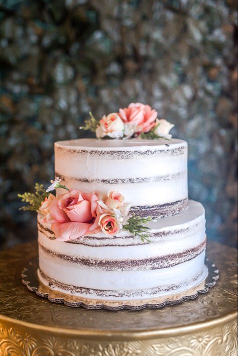 Wedding Cake With Roses 2 Tier, Wedding Cake Simple 2 Tier, 2 Tear Cakes, Rustic 2 Tier Wedding Cake, 2 Tier Flower Cake, Two Layer Wedding Cakes, Simple Wedding Cakes 2 Tier, Small 2 Tier Wedding Cake, Simple 2 Tier Wedding Cake