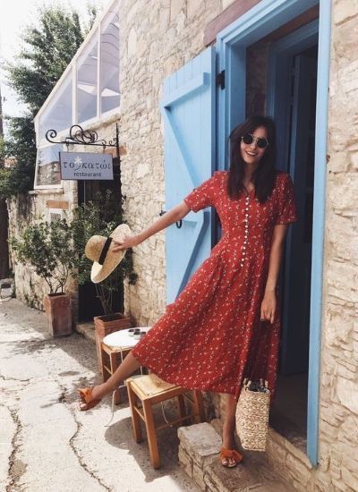 Sukienki Maksi, Woven Handbags, Rattan Bag, Vestidos Vintage, Look Vintage, 가을 패션, Estilo Boho, Mode Inspiration, Denim Outfit