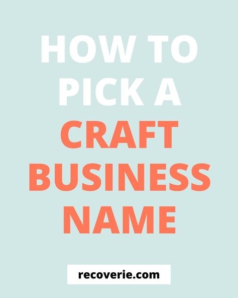 Picking A Business Name, Cute Business Names, Store Names Ideas, Business Name Ideas, Barn Wood Signs, Name List, Name Ideas, Creative Craft, Building A Business