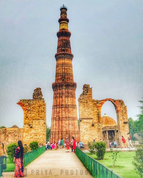 Qutub Minar Drawing, Kutub Minar, Qutub Minar, Indian Heritage, Leaning Tower, Leaning Tower Of Pisa, Pisa, Tower, Building