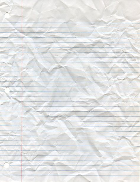 Crumpled Looseleaf Paper by ~Cliffski on deviantART Crumpled Paper Background, Projek Diy, Crumpled Paper Textures, Free Paper Texture, Texture Photoshop, Reka Bentuk Grafik, Desain Buklet, Paper Background Design, Crumpled Paper