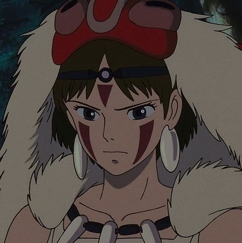 Princess Mononoke, Cartoon Drawing, Paint, Anime, Clothes