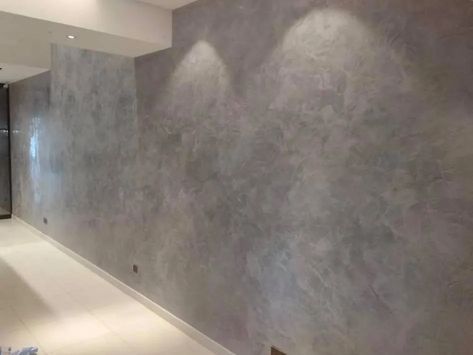 Polished Venetian Plaster, Venetian Plaster Backsplash, Plaster Finish Walls, Stucco Veneziano Modern, Venician Plaster Walls, Plaster Wall Ideas, Venitian Walls, Venetian Plaster Kitchen, Stucco Interior Walls Ideas