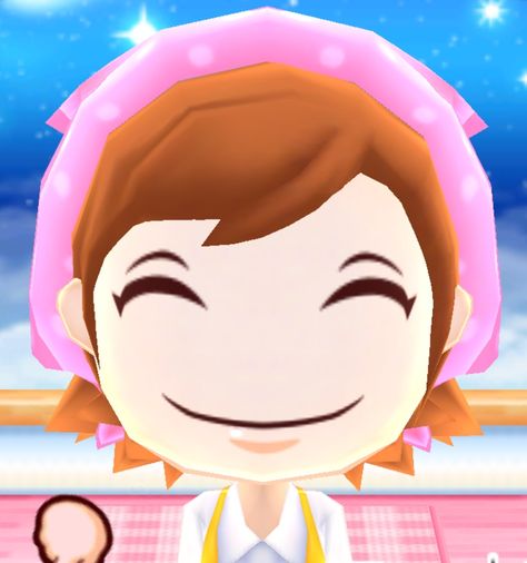 Cooking Mama Game Fanart, Cooking Mama Icon, Cooking Mama Aesthetic, Cooking Mama Fanart, Cooking Mama Pfp, Web Nostalgia, Mii Characters Aesthetic, Avatar Ocs, Aesthetic Elements