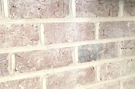 Whitewash Brick, Whitewashed Brick, Brick Fireplace Wall, How To Whitewash, Brick Fireplaces, Fireplace Redo, Fireplace Update, White Wash Brick, A Brick Wall