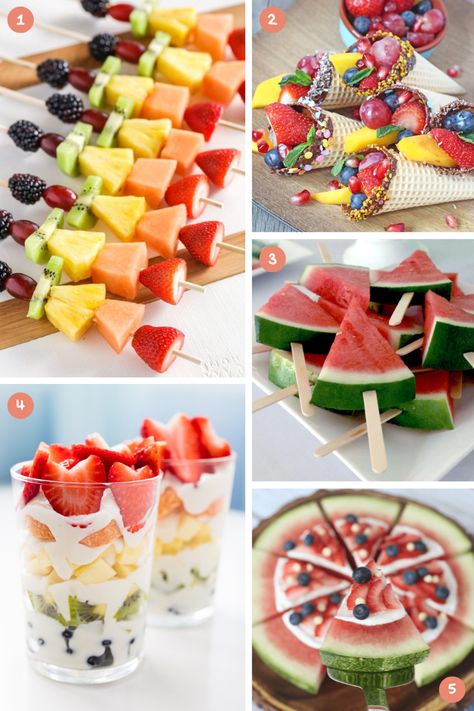 Healthy kids birthday party food ideas. Easy recipes for hot and cold appetizers, finger foods, healthy snacks, dessert and more! Bday Snacks Ideas, Healthy Snacks Birthday Party, Essen, Birthday Party Healthy Snacks, Finger Foods For One Year Old Birthday Party, Healthy Snacks For Birthday Party, Fun Birthday Food Ideas, Birthday Party Lunch Food, Fruit Kebabs Ideas Birthday Parties