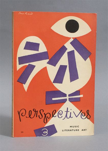 Paul Rand and Alvin Lustig Collab #perspectives #alvin #jacket #book #sleeve #cover #eye #rand #lustig #modernism #paul Paul Rand, Best Book Covers, Vintage Book Covers, Vintage Graphic Design, Literature Art, Modern Graphic Design, Book Cover Design, Vintage Graphics, Art Director