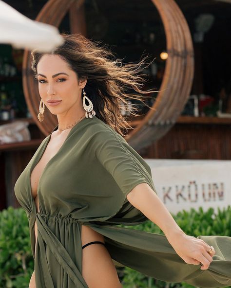 Hope Beel, Feminine Aesthetic, Fitness Model, Tulum, Wrap Dress, Instagram Photos, Photo And Video, Instagram Photo, On Instagram