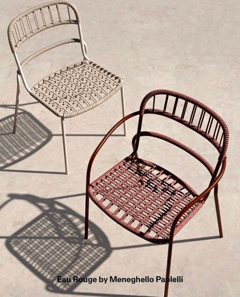 Metal chair design