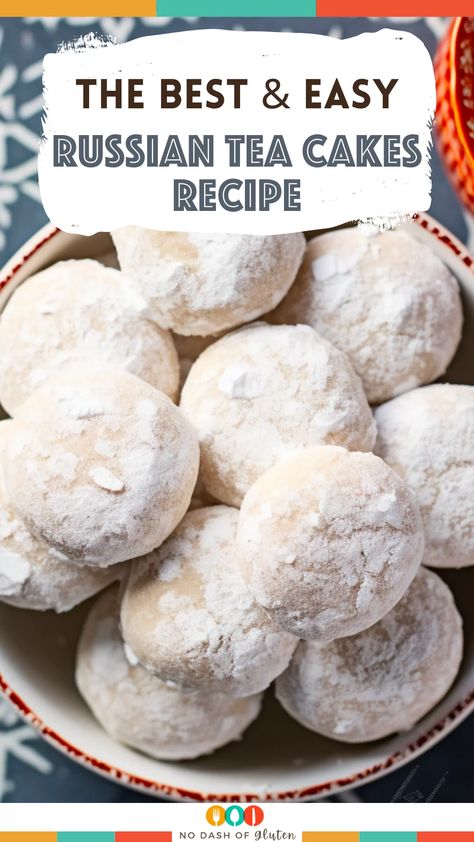 Russian Tea Cakes Recipe Russian Tea Cookies Easy, Texas Tea Cakes, Russian Tea Cakes Recipe Betty Crocker, Russian Teacakes Recipes, Russia Tea Cakes, Russia Tea Cookies, Mexican Tea Cakes Christmas Cookies, Best Russian Tea Cakes Recipe, Russian Tea Balls Recipe