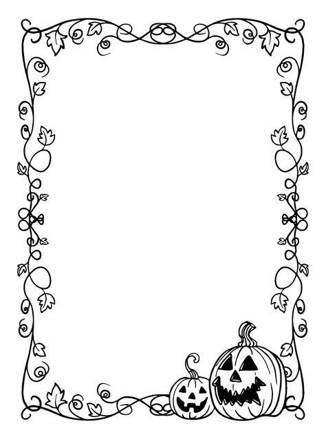 Download the Halloween frames set with silhouettes of pumpkins, bats, spiderweb, tree branches. Halloween border collection isolated on white. Design element for card, poster, text decoration. Vector illustration 28271841 royalty-free Vector from Vecteezy for your project and explore over a million other vectors, icons and clipart graphics! Halloween Border Design, Halloween Vector Illustration, Halloween Borders Frames, Marcos Halloween, Halloween Border, Boarders Designs For Projects, Halloween Borders, Poster Text, Halloween Wallpaper Iphone Backgrounds