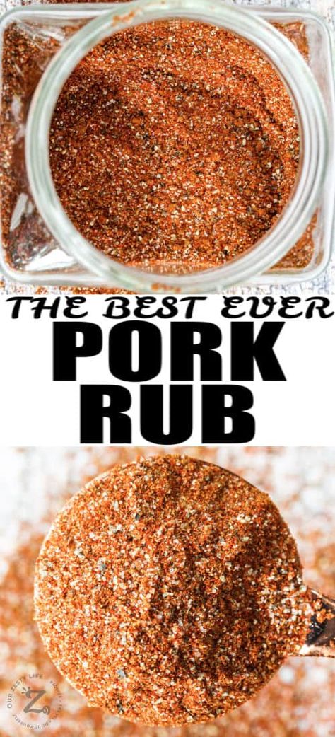 Pork Rubs, Pork Chop Rub, Rub For Pork Ribs, Pork Tenderloin Rub, Pork Rub Recipe, Pork Dry Rubs, Rib Rub Recipe, Suya Spice, Diy Seasonings