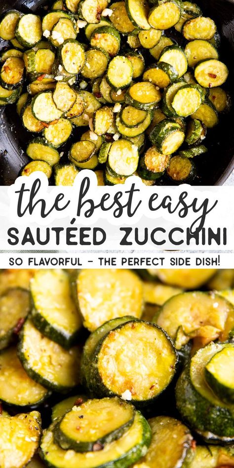 Side Zucchini Dishes, Sauteed Zucchini Recipe, Simple Veggie Side Dishes, Quick And Easy Healthy Side Dishes, Zucchini As A Side Dish, Sauted Zucchini Side Dish Recipes, Keto Zucchini Recipes Side, Easy Green Veggie Sides, Keto Zucchini Side Dish Recipes