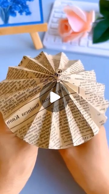 Instadiyou on Instagram: "Made an umbrella using old newspaper! A wonderful way to recycle and create something unique and useful. For more DIY inspiration, follow me on Instagram Reels: @instadiyou #recyclecrafts #diyumbrella #creativeprojects #handmadewithlove #upcycledart #craftingjoy #uniquecreations #handmadebeauty #diyideas #artsycrafts #paperart #craftingfun #ecofriendlycrafts #sustainablecrafts #craftingisfun #artandcraft recycle crafts, diy umbrella, creative projects, handmade with love, upcycled art, crafting joy, unique creations, handmade beauty, diy ideas, artsy crafts, paper art, crafting fun, ecofriendly crafts, sustainable crafts, crafting is fun, art and craft" Newspaper Crafts Diy Creative, Old Newspaper Crafts, News Paper Crafts, Paper Umbrella Craft, Diy Paper Umbrella, Sustainable Crafts, Fun Art And Craft, Newspaper Art And Craft, Diy Umbrella