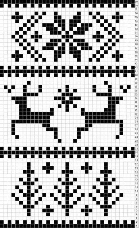 Norwegian Knitting Charts, Christmas Colorwork Knitting Charts, Snowflake Knitting Pattern Chart, Christmas Fair Isle Chart, Colorwork Knitting Patterns, Fair Isle Chart, Colorwork Chart, Graph Crochet, Holiday Knits