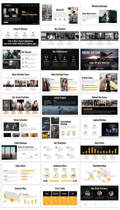 Movie PowerPoint Presentation Template Film Ppt Design, Film Presentation Template, Film Powerpoint Design, Movie Powerpoint Template, Movie Presentation Template, Movie Ppt Template, Cinematic Powerpoint, Film Presentation Design, Movie Presentation Design