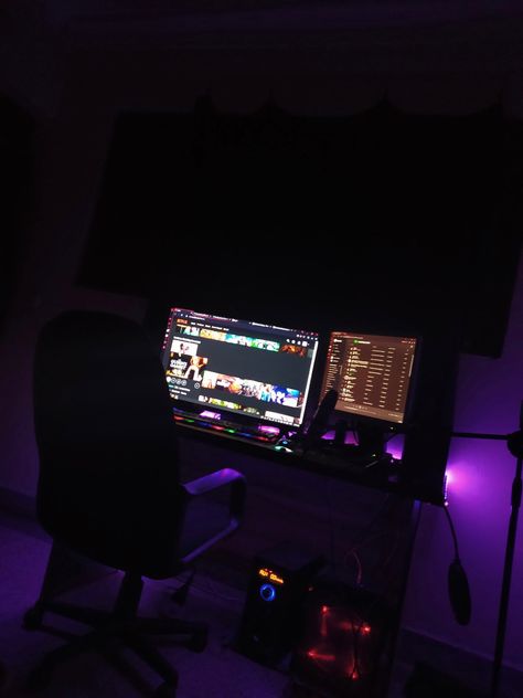 #mogan_07 #moganxo aesthetic dark gaming setup room Dark Gaming Room Aesthetic, Dark Gaming Setup, Gaming Setup Room, Luxury Vibes, Night Terror, Aesthetic Dark, Room Aesthetic, Gaming Setup, Dark Aesthetic