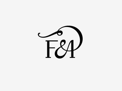 F And A Letters Love, Wedding Initials Logo, F Letter, Initials Logo Design, Instagram Planner, Flower Logo Design, Stylish Alphabets, Cute Disney Pictures, Stylish Letters