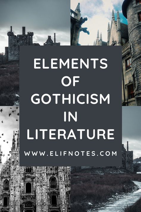 Key elements of Gothic Literature Gothic Literature Aesthetic, Southern Gothic Literature, Gothic Writing, Elements Of Literature, Gothic Stories, Gothic Literature, African Literature, Literature Lessons, African American Literature