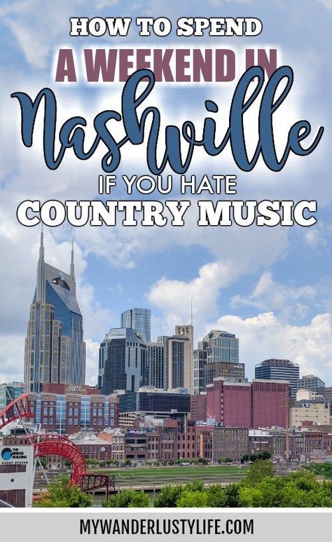 How to Spend a Weekend in Nashville If You Hate Country Music | Nashville, Tennessee, sights, eats, drinks, outdoor activities, etc. #nashville #tennessee #streetart #traveltips Nashville Weekend, Weekend In Nashville, Things To Do In Nashville, To Do In Nashville, Visit Nashville, Usa Destinations, Things To Eat, Visit Usa, Nashville Trip