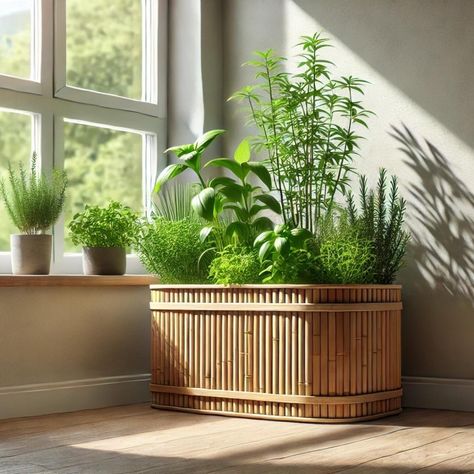 Transform your garden with a handmade bamboo planter! Our simple DIY guide shows you how to craft one using sustainable bamboo poles. #DIYBamboo #EcoFriendly #GardenIdeas #DIYProject #BambooLover #GardenInspiration https://ow.ly/FvMa50Tu39B Plant Box Design, Bamboo Planter, Bamboo Poles, Plant Box, How To Craft, Bamboo Plants, Simple Diy, Garden Inspiration, Easy Diy