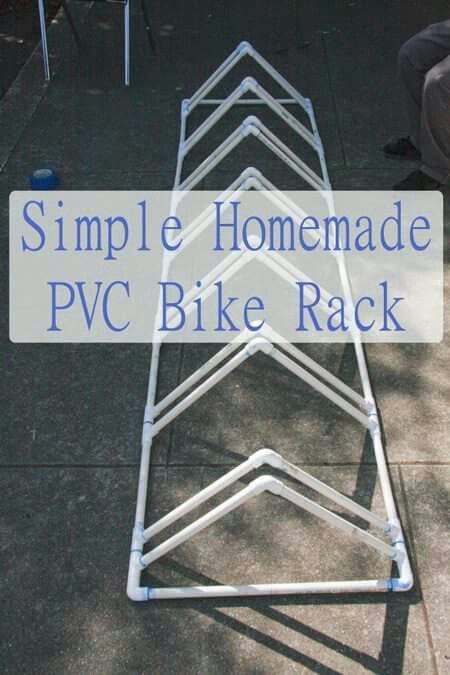 Pvc Bike Racks, Bicycle Exercise, Diy Bike Rack, Bike Repair Stand, Range Velo, Bicycle Stand, Support Velo, Recumbent Bicycle, Pvc Projects