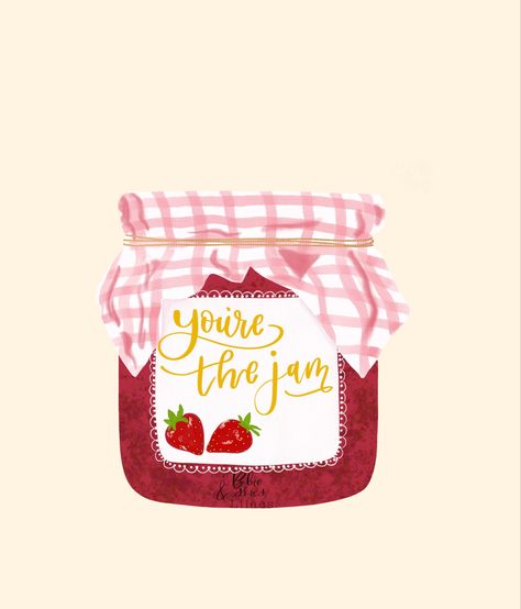 #oliviawilliams #procreate #berries #ipadpro #jam #art #artwork Strawberry Jam Illustration, Jam Illustration Jar, Jam Jar Illustration, Jam Watercolor, Jam Illustration, Illustrator Ideas, Marmalade Jam, Cake Illustration, Strawberry Picking