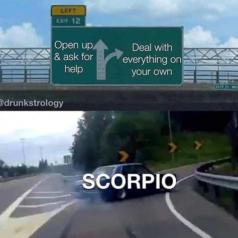 Scorpio Meme, Scorpio Funny, Zodiac Quotes Scorpio, Astrology Scorpio, Scorpio Traits, Sneak Attack, Scorpio Zodiac Facts, Scorpio Quotes, Zodiac Signs Scorpio