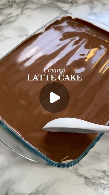 Condensed Milk And Cream Cheese Recipes, Latte Cake Recipes, Creamy Latte Cake, Desserts With Milk Easy, Cream Cheese Condensed Milk Desserts, Desserts With Whipping Cream, 3 Milk Cake Recipe, Whipping Cream Desserts, Desserts Cups