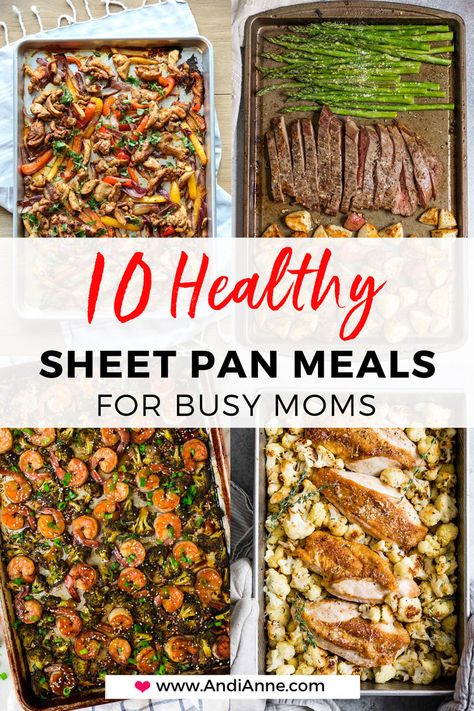 Healthy Sheet Pan Meals, Healthy Sheet Pan Dinners, Meals To Try, Healthy Sheet Pan, Sheet Pan Meals, Sheet Pan Dinners Recipes, Healthy Family Dinners, Pan Dinners, Health Dinner