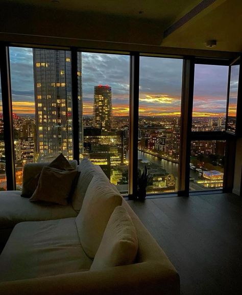 Apartamento New York, Appartement New York, City View Apartment, Apartment View, Deco Studio, New York Life, Apartment Aesthetic, London Apartment, Future Apartment