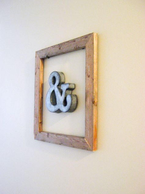 D I Y Ampersand Wall Decor Ampersand Decor, Home Colour Design, House On A Budget, Diy Gallery Wall, Photo Wall Collage, Life Challenges, Letter Wall, Diy Life, Home Decor Tips