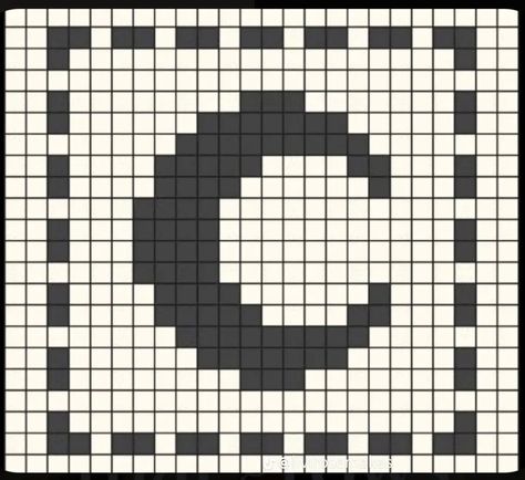 Star Alpha Pattern, Crochet Grid Patterns, Grid Crochet, Crochet Grid, Modele Pixel Art, Pixel Grid, Grid Patterns, Graph Crochet, Easy Pixel Art