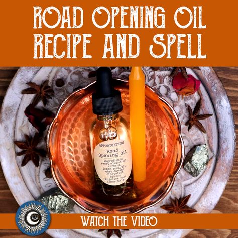 Open Roads Spells, Road Opener Oil Recipe Hoodoo, Block Buster Candle Spell, Road Opening Herbs, Road Opening Oil Recipe, Road Opening Oil, Road Opener Spell Candles, Roadopener Oil Recipe, Open Road Spell