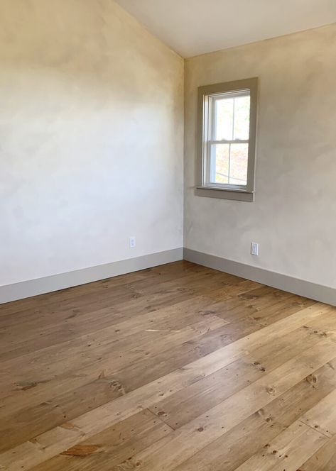 Natural Stain Hardwood Floors, Wide Pine Flooring, Pine Flooring Stain Colors, Hardwood Floors In Bedroom, Restraining Hardwood Floors, Wide Plank Pine Floors, Pine Floors Stained, Pine Floor Kitchen, Painted Pine Floors