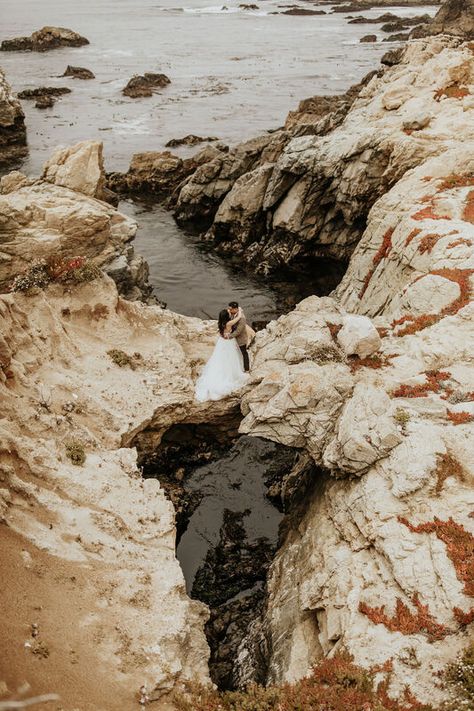 Big Sur Coast Elopement | California Adventure Elopement Carmel Elopement, Big Sur Beach, Elopement California, Pnw Elopement, Big Sur Elopement, Photography Forest, Elopement Reception, Forest Elopement, Big Sur Wedding