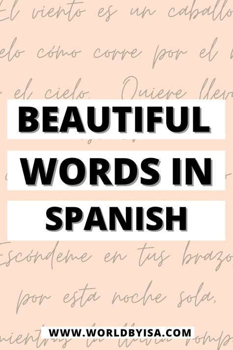 Beautiful Words In Spanish With Meaning, Meaningful Words In Spanish, Mexican Word Tattoo, Spanish Words With Deep Meaning, Cute Spanish Phrases, Spanish Word Tattoos Meaning, Spanish Phrases Quotes, One Word Tattoos Spanish, Beautiful Words In Spanish