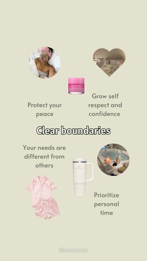 #aesthetic #aesthetic #boundaries #healing #health #lifestyle #xyz Boundaries Vision Board, Boundaries Aesthetic, Newborn Knowledge, Manifestation Goals, 2024 Manifestation, Clear Boundaries, Vision Board Pics, Healing Era, 2025 Vision