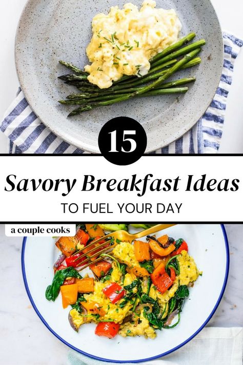 Oatmeal Savory, Savory Breakfast Ideas, Healthy Breakfast Sandwich, Winter Salad Recipes, Savory Oatmeal, Salad Dressing Recipes Healthy, A Couple Cooks, Breakfast Burritos Recipe, Try Everything